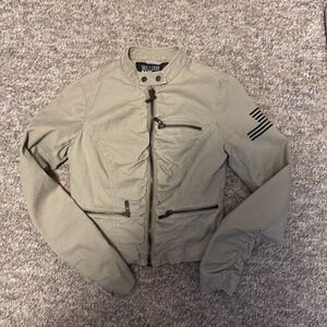 William Rast x Target Women’s Olive Green Military-Style Jacket